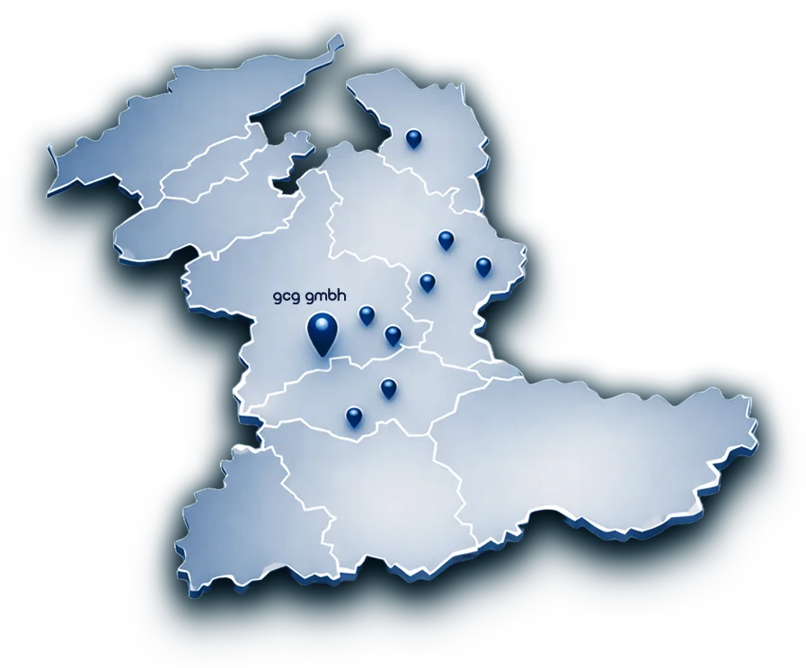 Einsatzgebiet der gcg GmbH: Bern und Umgebung